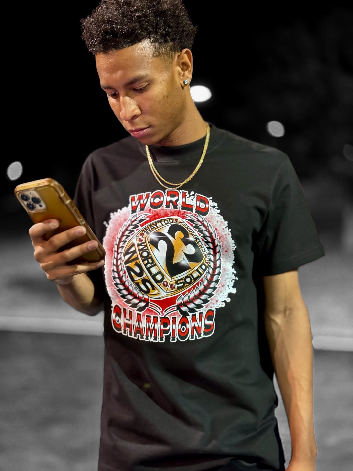 W2S “WORLD CHAMPIONS” MENS TEE